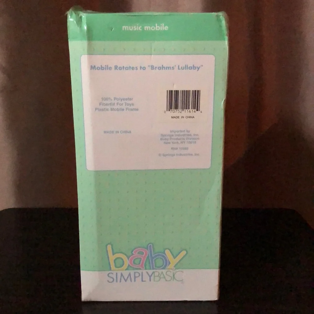 NWOT-Baby Simply Baby-Music Mobile - Picture 6 of 11